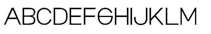 Niela Display Niela Light Font UPPERCASE