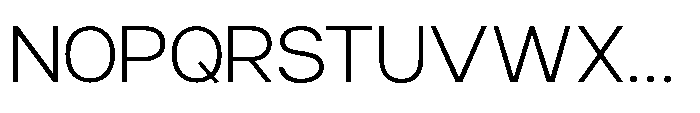 Niela Display Niela Light Font UPPERCASE