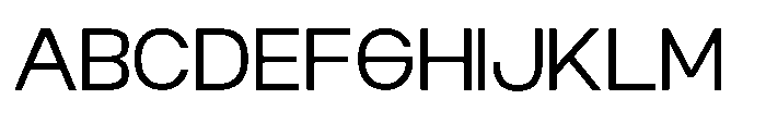 Niela Display Niela Regular Font UPPERCASE