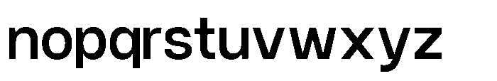 Niela Display Niela Semi Bold Font LOWERCASE