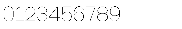 Niela Display Niela Thin Font OTHER CHARS