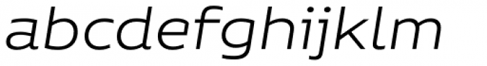 Niemeyer Light Italic Font LOWERCASE