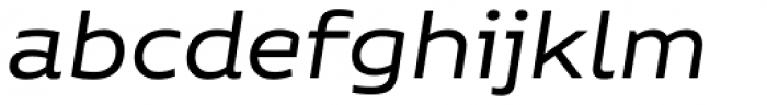 Niemeyer Regular Italic Font LOWERCASE