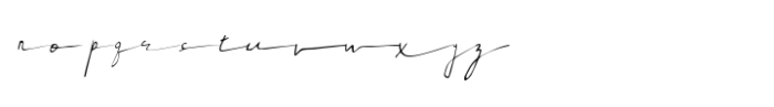 Nigel Roos Oblique Font LOWERCASE