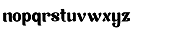 Night Melody Regular Font LOWERCASE