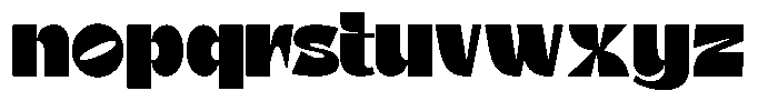 Night Mode Font LOWERCASE