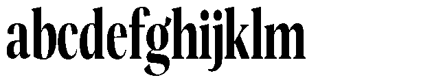 Night Queen Condensed FONT