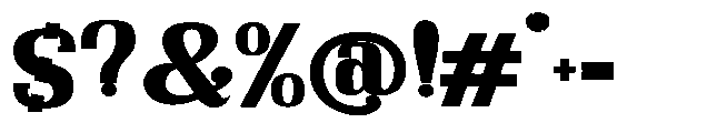 Night Queen Contrast Expanded Font OTHER CHARS