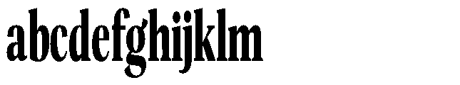 Night Queen Contrast Extra Condensed FONT