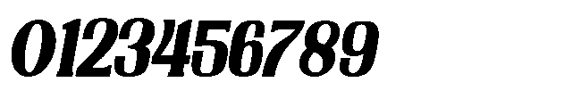 Night Queen Contrast Italic Font OTHER CHARS