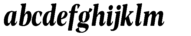 Night Queen Contrast Sem Condensed Italic FONT