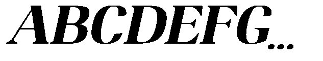 Night Queen Expanded Italic Font UPPERCASE