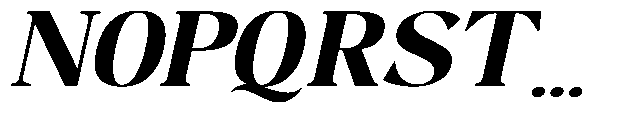 Night Queen Expanded Italic Font UPPERCASE