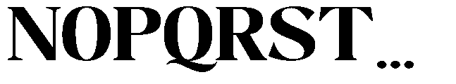 Night Queen Expanded Font UPPERCASE