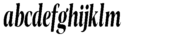 Night Queen Extra Condensed Italic FONT