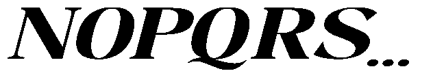 Night Queen Extra Exp Italic Font UPPERCASE
