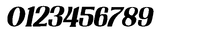 Night Queen Semi Expanded Italic Font OTHER CHARS