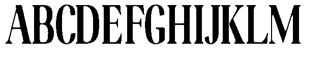 Night Queen Soft Condensed Font UPPERCASE