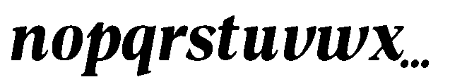 Night Queen Soft Contrast Italic Font LOWERCASE