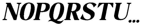 Night Queen Soft Contrast Sm Ex Italic Font UPPERCASE