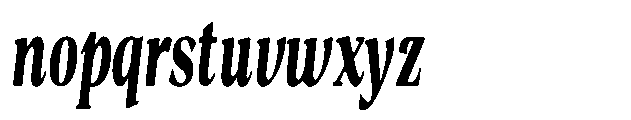Night Queen Soft Contrast XCn Italic Font LOWERCASE
