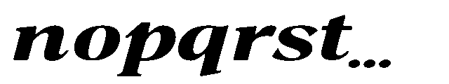 Night Queen Soft Contrast XEx Italic Font LOWERCASE