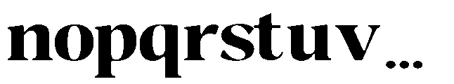 Night Queen Soft Expanded Font LOWERCASE