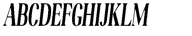 Night Queen Soft Extra Condensed Italic Font UPPERCASE