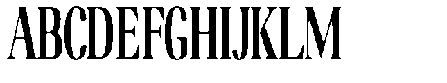 Night Queen Soft Extra Condensed Font UPPERCASE