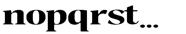 Night Queen Soft Extra Expanded Font LOWERCASE