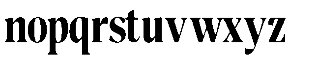Night Queen Soft Semi Condensed Font LOWERCASE