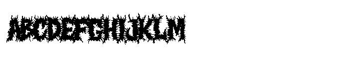 Night Roots Font UPPERCASE