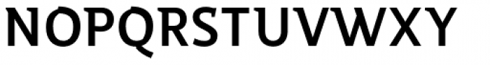 Night Serif Semi Bold Font UPPERCASE