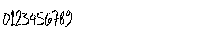 Night Shades Brush Font OTHER CHARS