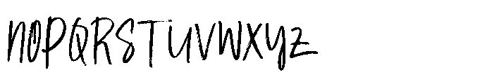 Night Shades Brush Font UPPERCASE