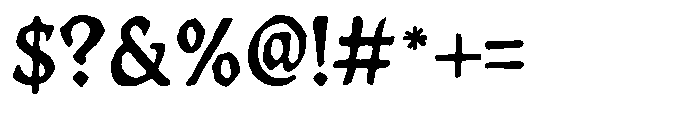 Night fall spooky Regular Font OTHER CHARS