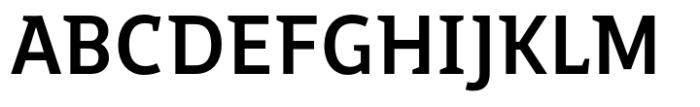 Nightserif SemiBold Font UPPERCASE