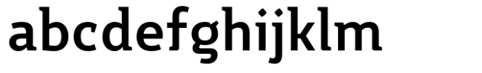 Nightserif SemiBold Font LOWERCASE