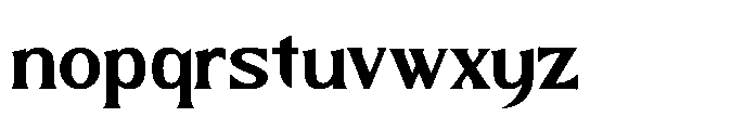 Nighttmer Horizon Regular Font LOWERCASE