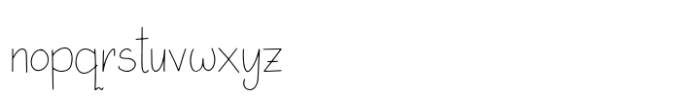 Nikapin Font LOWERCASE