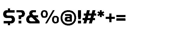Nikhom Bold Font OTHER CHARS