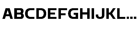 Nikhom Bold Font UPPERCASE
