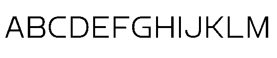Nikhom Regular Font UPPERCASE