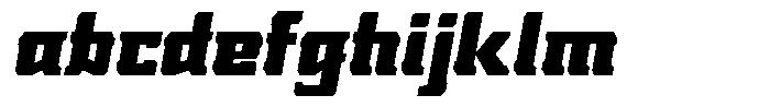 Nikkei Punk Black Oblique FONT