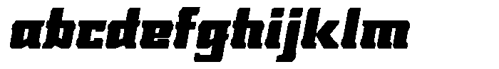 Nikkei Punk Extra Black Oblique FONT