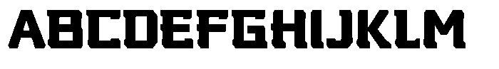 Nikkei Punk Extra Bold Font UPPERCASE