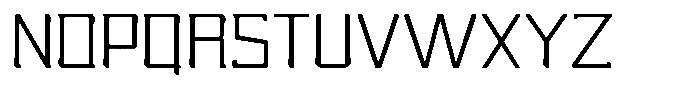 Nikkei Punk Extra Light Font UPPERCASE