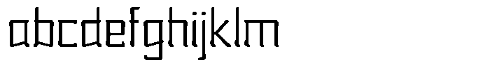 Nikkei Punk Extra Light FONT