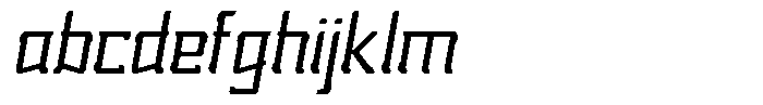 Nikkei Punk Light Oblique FONT