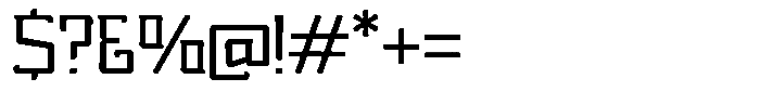 Nikkei Punk Light Font OTHER CHARS